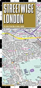 Streetwise London Map – Laminated City Center Street Map of London, England