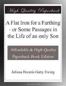 A Flat Iron for a Farthing – or Some Passages in the Life of an only Son