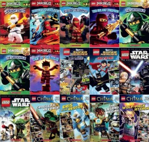 LEGO® Action and Adventure Value Pack : 15 Books From the Following Series: Legends of Chima / Ninjago / Star Wars / DC Universe Super Heroes / Titles Listed in Description