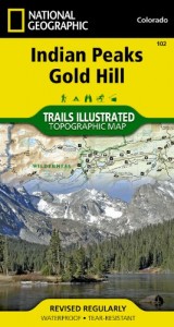 Indian Peaks, Gold Hill (National Geographic Trails Illustrated Map)