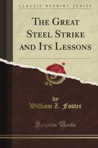 The Great Steel Strike and Its Lessons (Classic Reprint)