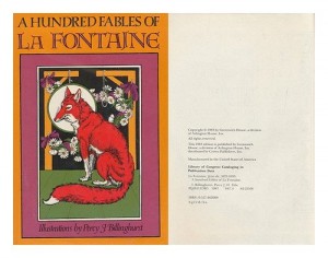 A Hundred Fables of La Fontaine / with Pictures by Percy J. Billinghurst