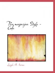 The magazine Style – Code