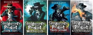 Skulduggery Pleasant: Dark Days, Mortal Coil, Death Bringer, & Kingdom of the Wicked 4, 5, 6, 7 (4 Books)