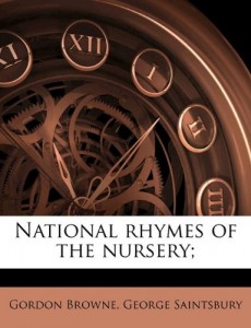 National rhymes of the nursery;