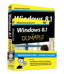 Windows 8.1 For Dummies Book + DVD Bundle