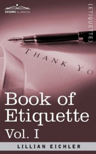 Book of Etiquette, Vol. I (in 2 Volumes)