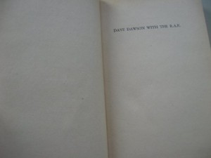 Dave Dawson with the R.A.F. [The War Adventure series] (The War Adventure Series)