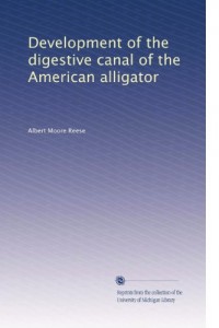 Development of the digestive canal of the American alligator