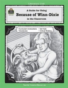 A Guide for Using Because of Winn-Dixie in the Classroom (Literature Units) Reprint Edition by Hart, Melissa, Teacher Created Resources published by Teacher Created Resources (2002)