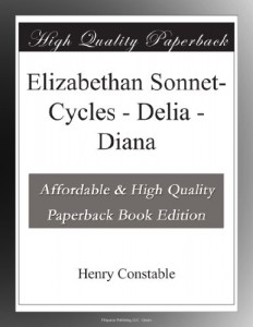 Elizabethan Sonnet-Cycles – Delia – Diana