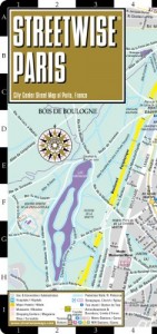 Streetwise Paris Map – Laminated City Center Street Map of Paris, France