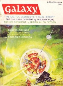 Galaxy Science Fiction, Vol. 23, No.1 (October, 1964)