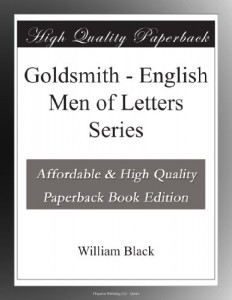 Goldsmith – English Men of Letters Series