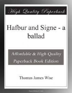 Hafbur and Signe – a ballad