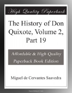 The History of Don Quixote, Volume 2, Part 19
