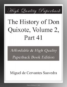 The History of Don Quixote, Volume 2, Part 41
