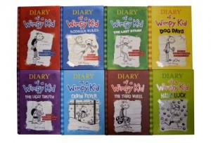 Diary of a Wimpy Kid Set 1-8 (Diary of a Wimpy Kid, Rodrick Rules, The Last Straw, Dog Days, The Ugly Truth, Cabin Fever, The Third Wheel, Hard Luck)