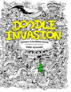 Doodle Invasion: Zifflin’s Coloring Book