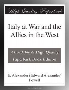 Italy at War and the Allies in the West