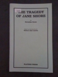The Tragedy of Jane Shore
