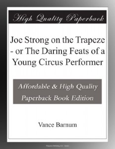 Joe Strong on the Trapeze – or The Daring Feats of a Young Circus Performer