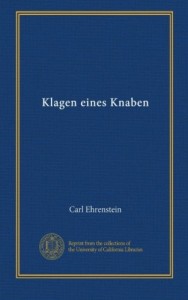 Klagen eines Knaben (German Edition)