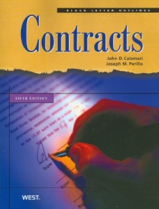 Calamari and Perillo’s Black Letter Outline on Contracts, 5th