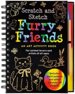 Scratch and Sketch Furry Friends: An Art Activity Book for Animal Lovers and Artists of All Ages (Scratch & Sketch)