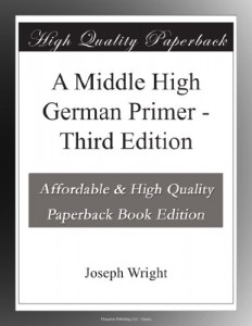 A Middle High German Primer – Third Edition
