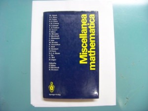Miscellanea Mathematica (English, German and French Edition)