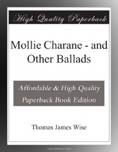 Mollie Charane – and Other Ballads
