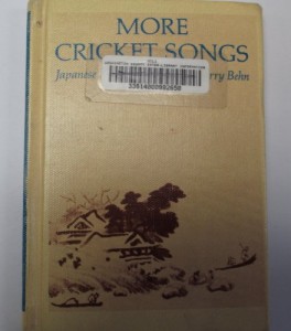 More Cricket Songs: Japanese Haiku