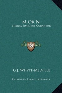 M Or N: Similia Similibus Curantur