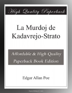 La Murdoj de Kadavrejo-Strato (Esperanto Edition)