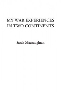 My War Experiences in Two Continents