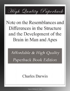 Note on the Resemblances and Differences in the Structure and the Development of the Brain in Man and Apes