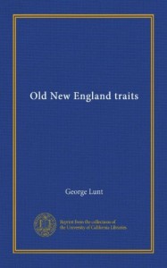 Old New England traits