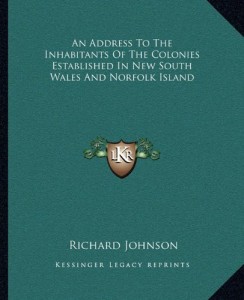 An Address To The Inhabitants Of The Colonies Established In New South Wales And Norfolk Island