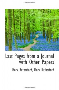 Last Pages from a Journal with Other Papers