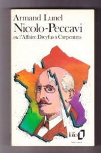 TheNicolo Peccavi: ou L’Affaire Dreyfus a Carpentras