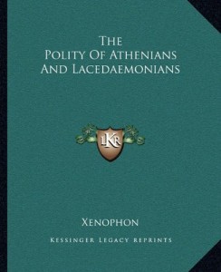 The Polity Of Athenians And Lacedaemonians