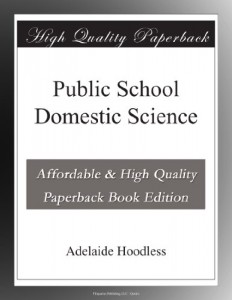 Public School Domestic Science