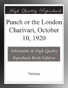 Punch or the London Charivari, October 10, 1920