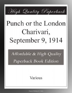 Punch or the London Charivari, September 9, 1914