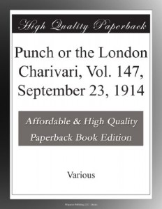 Punch or the London Charivari, Vol. 147, September 23, 1914