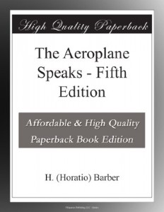 The Aeroplane Speaks – Fifth Edition