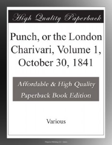 Punch, or the London Charivari, Volume 1, October 30, 1841