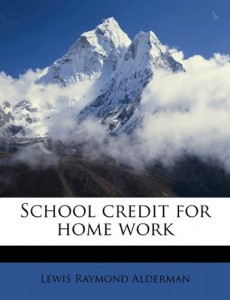 School credit for home work