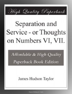 Separation and Service – or Thoughts on Numbers VI, VII.